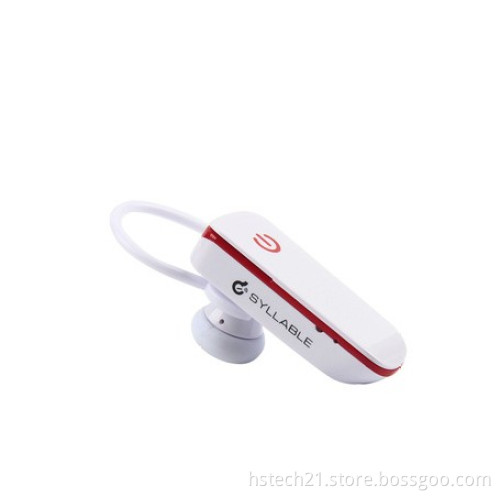 Syllable D50 earphones mobile phone headphones in white,red headsets original